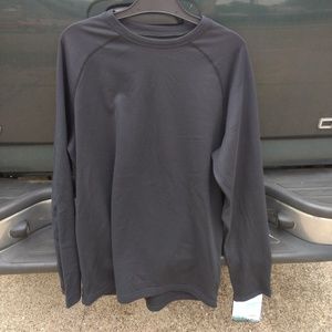 TERRAMAR Mens Crew Large Long Sleeve Shirt W8369